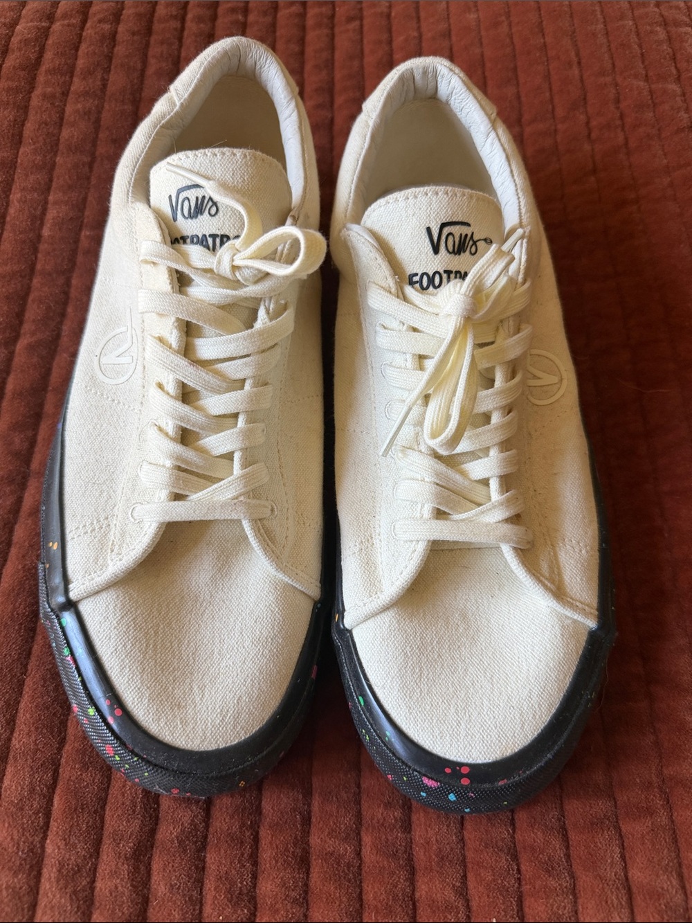 VAULT by VANS x FOOT PATROL x MidCitySigns Men’s Paint Splattered Sneakers